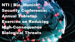 NTI Bio Munich Security Conference 2021